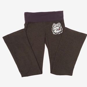 Sold Victoria's Secret Pink Uconn Husky grey yoga